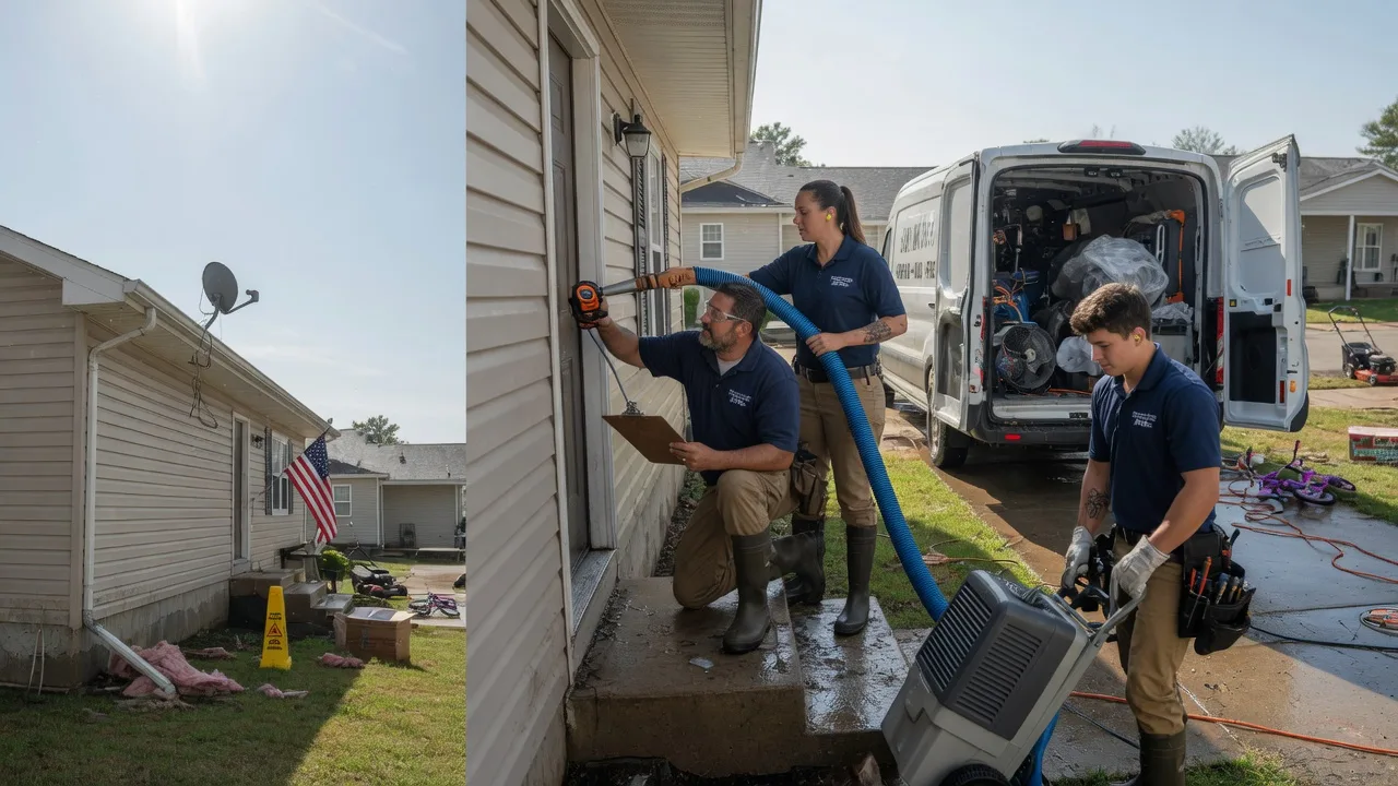 Ceiling Water Damage Restoration in Forest City, IL near me