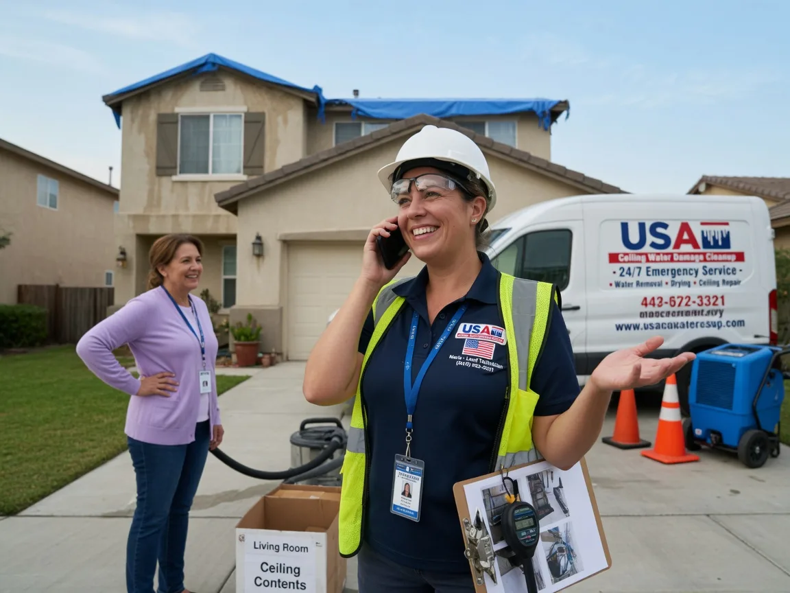 Ceiling Water Damage Restoration Forest City, IL FAQs